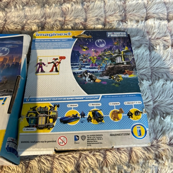 2 sets imaginext fisher price Batman & Batcycle and The Joker & Harley Quinn Set - Picture 6 of 6